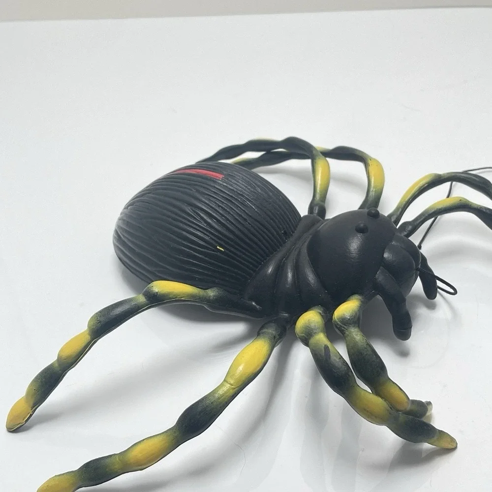 Prop black Spider Hanging‎ Horror Halloween Rare FTC TOYS Tested